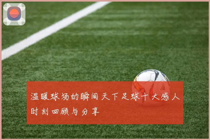 温暖球场的瞬间天下足球十大感人时刻回顾与分享